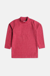 Basic Maroon Highneck